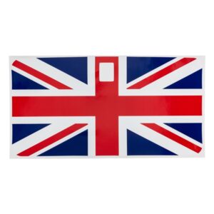 Aufkleber "Union Jack" fuer Vespa PX80-200E Lusso/'98/MY/T5 fuer Vespa PX80-200E Lusso/'98/MY/T5