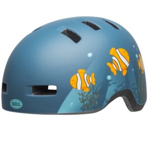 Kinderhelm BELL LIL RIPPER blue fish 21 Fahrradhelm Fahrradhelm