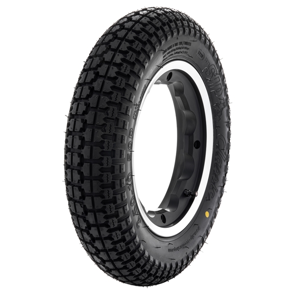 Komplettrad SIP Classic 3.50-10 59P TL/TT vorne oder hinten, fuer Lambretta 125-200ccm vorne oder hinten, fuer Lambretta 125-200ccm