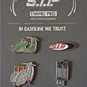 Pin Set SIP mit Vespa Rollern, Vespa GS150/Vespa Lampe Unten