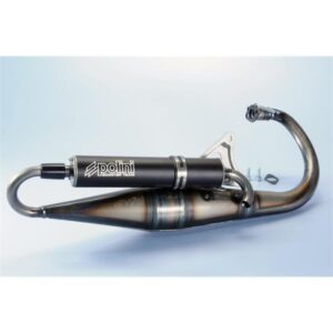 Rennauspuff POLINI SCOOTER TEAM 3 fuer MINARELLI stehend AC fuer MINARELLI stehend AC