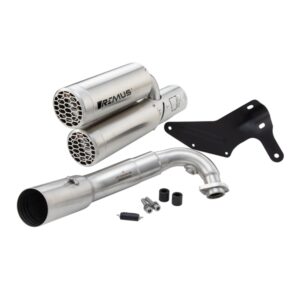 Rennauspuff REMUS Double Mesh fuer Vespa GTS/GTS Super/GTV 300ccm (`20-) Euro5 fuer Vespa GTS/GTS Super/GTV 300ccm (`20-) Euro5