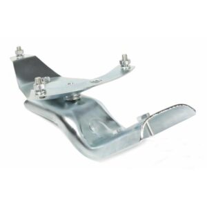 Reserveradhalter CUPPINI fuer offene 10" Felge, Durchstieg vorne fuer Vespa 50 Special V5B1-3/SS/90 Racer/100 2Â°/SS/125 Primavera/ET3/125 GT/GTR/TS/150 VGLA-B/GS VS5/GL/Sprint/V fuer Vespa 50 Special V5B1-3/SS/90 Racer/100 2Â°/SS/125 Primavera/ET3/125 GT/GTR/TS/150 VGLA-B/GS VS5/GL/Sprint/V