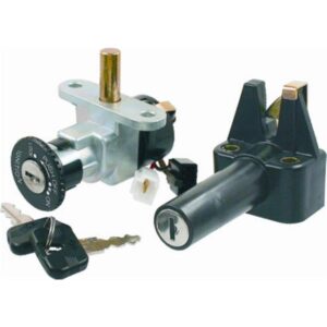 Schloss Set fuer MBK/YAMAHA Stunt/Booster/Booster Road/Spirit '90-'02/BW's/Slider '99-'02 fuer MBK/YAMAHA Stunt/Booster/Booster Road/Spirit '90-'02/BW's/Slider '99-'02