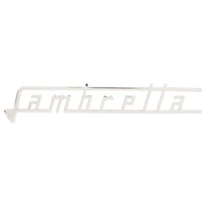 Schriftzug Lambretta Beinschild fuer Lambretta 125 LI Special/150 LI Special/SX/200 SX fuer Lambretta 125 LI Special/150 LI Special/SX/200 SX