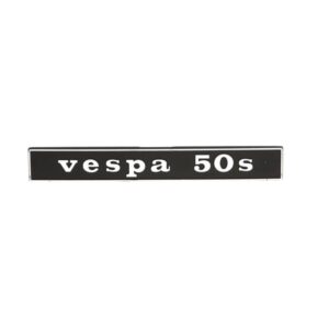 Schriftzug Vespa 50s Heck hinten fuer Vespa 50 S, VSA1T 57178 -> fuer Vespa 50 S, VSA1T 57178 ->
