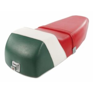 Sportsitzbank Super Corsa TRICOLORE ITALY fuer Vespa PX80-200/PE/Lusso/PX'98/MY fuer Vespa PX80-200/PE/Lusso/PX'98/MY