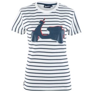 T-Shirt PIAGGIO Vespa Silhouette GroeOeŸe: S fuer Frauen fuer Frauen