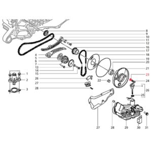 Unterlegscheibe Grundplatte Oe–lwanne 5x10 mm (d) 0,8mm, PIAGGIO fuer Vespa ET4/LX/LXV/S/Primavera/Sprint/GTS/GTS Super/GTV/GT/GT L/946 125-200ccm fuer Vespa ET4/LX/LXV/S/Primavera/Sprint/GTS/GTS Super/GTV/GT/GT L/946 125-200ccm