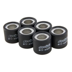 Variatorrollen POLINI 19x17 mm 7,0g fuer GILERA/PIAGGIO Hexagon 125-180/Skipper 125-150/TPH 125/Runner 125-180 fuer GILERA/PIAGGIO Hexagon 125-180/Skipper 125-150/TPH 125/Runner 125-180