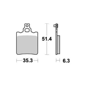 Moto-Master Bremsbeläge Nitro 090721