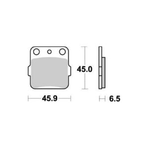 Moto-Master Bremsbeläge Nitro 091021