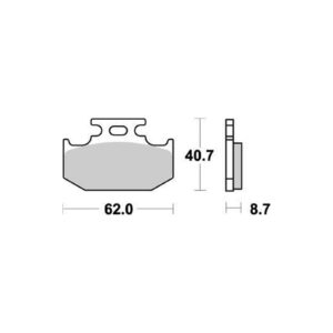 Moto-Master Bremsbeläge Nitro 092221