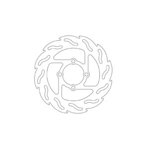 Moto-Master Bremsscheibe Flame Hinten 110230