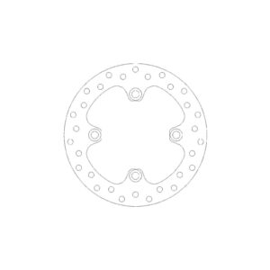 Moto-Master Bremsscheibe Flame Hinten 110351