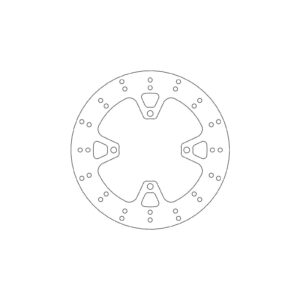 Moto-Master Bremsscheibe Flame Hinten 110446