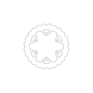 Moto-Master Bremsscheibe Fix Wave Mud 110641