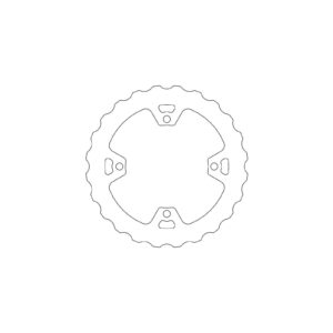 Moto-Master Bremsscheibe Fix Wave Mud 110642