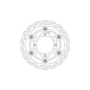 Moto-Master Bremsscheibe Float Flame L 112160