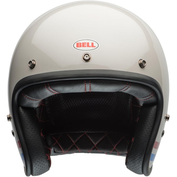 Helm BELL Custom 500 Stripes Pearl Jethelm