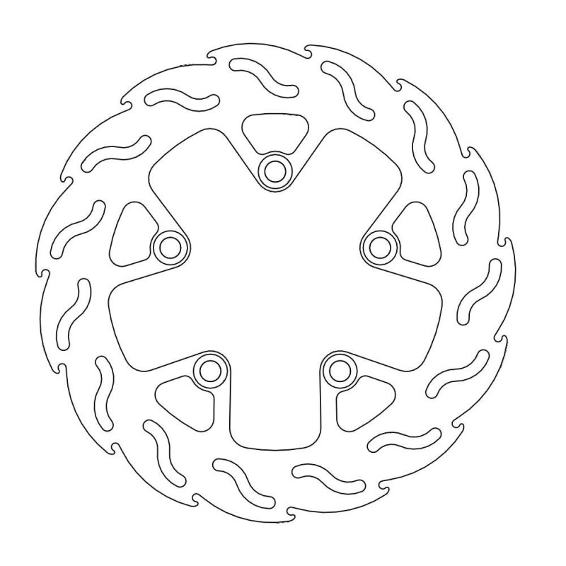 Moto-Master Flame Bremsscheibe Hinten 110181