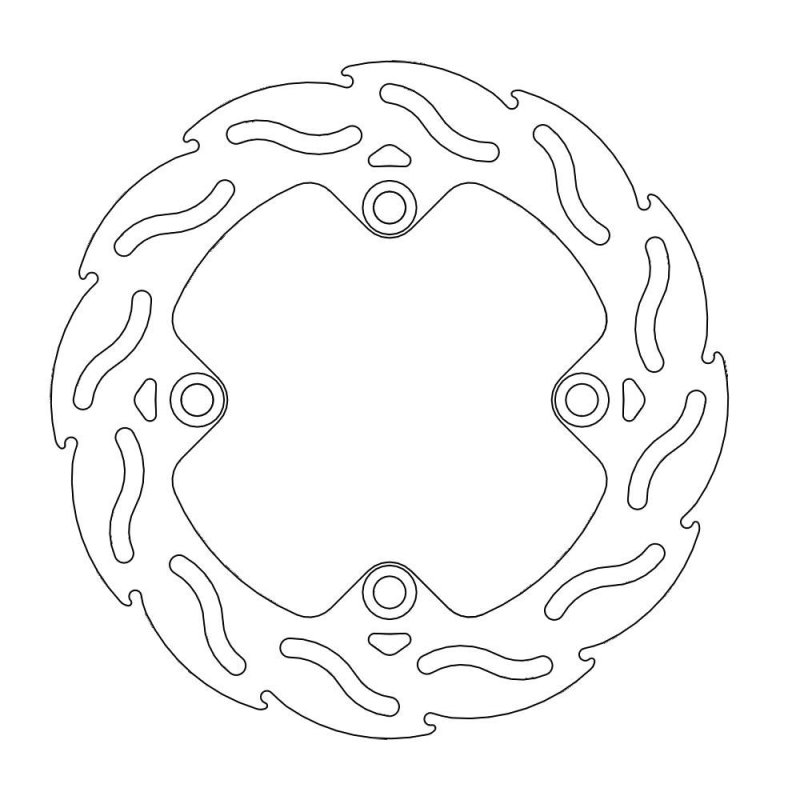 Moto-Master Flame Bremsscheibe Hinten 110206