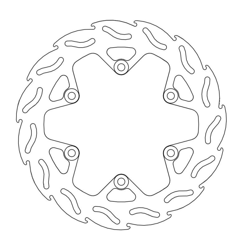 Moto-Master Flame Bremsscheibe Hinten 110225