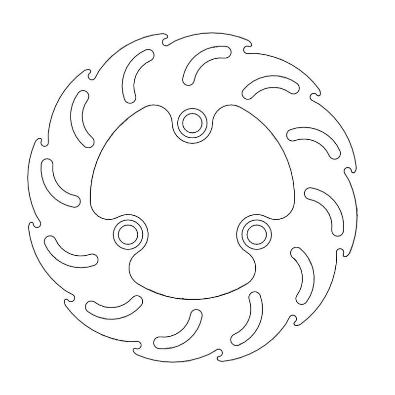 Moto-Master Bremmscheibe Flame Peugeot 110235