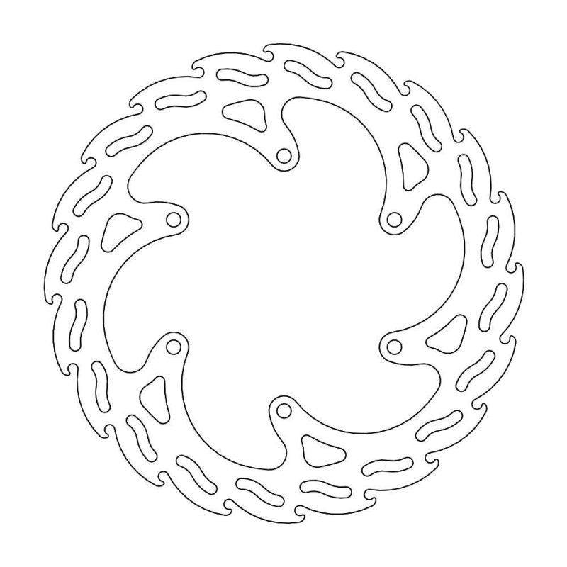 Moto-Master Flame Rechts Bremsscheibe Yamaha 110281