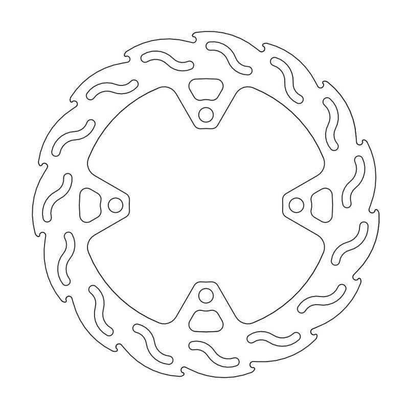 Moto-Master Flame Bremsscheibe Hinten Kawasaki 110305