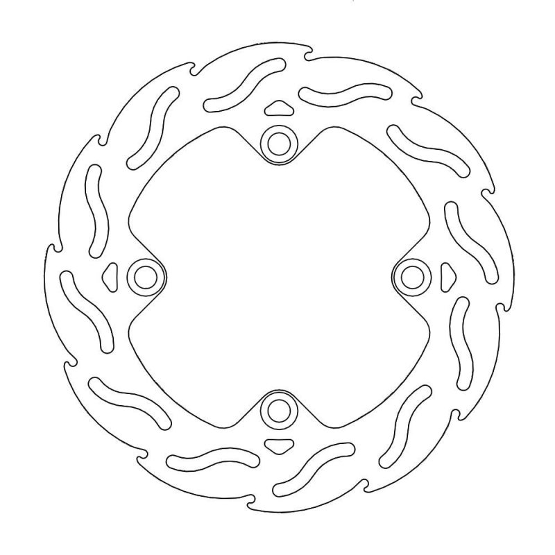 Moto-Master Flame Bremsscheibe Hinten Triumph 110309