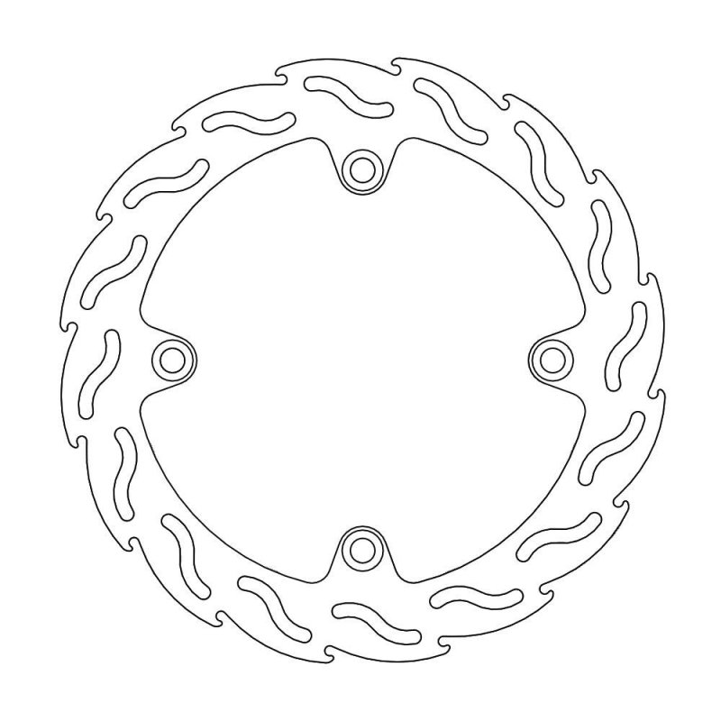 Moto-Master Flame Bremsscheibe Hinten Suzuki 110318