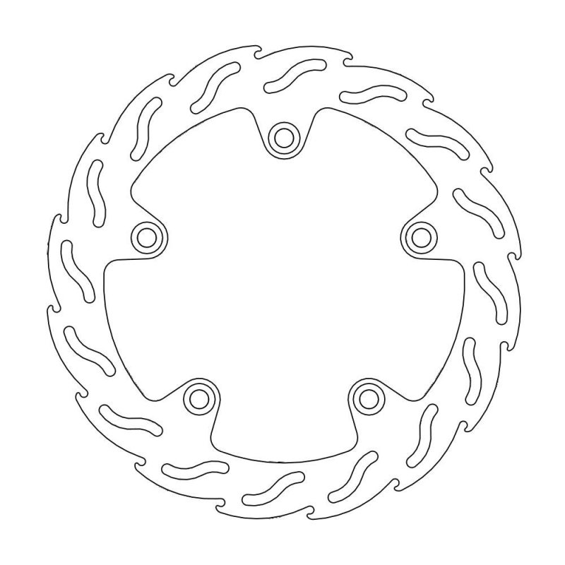 Moto-Master Flame Bremsscheibe Hinten 110343