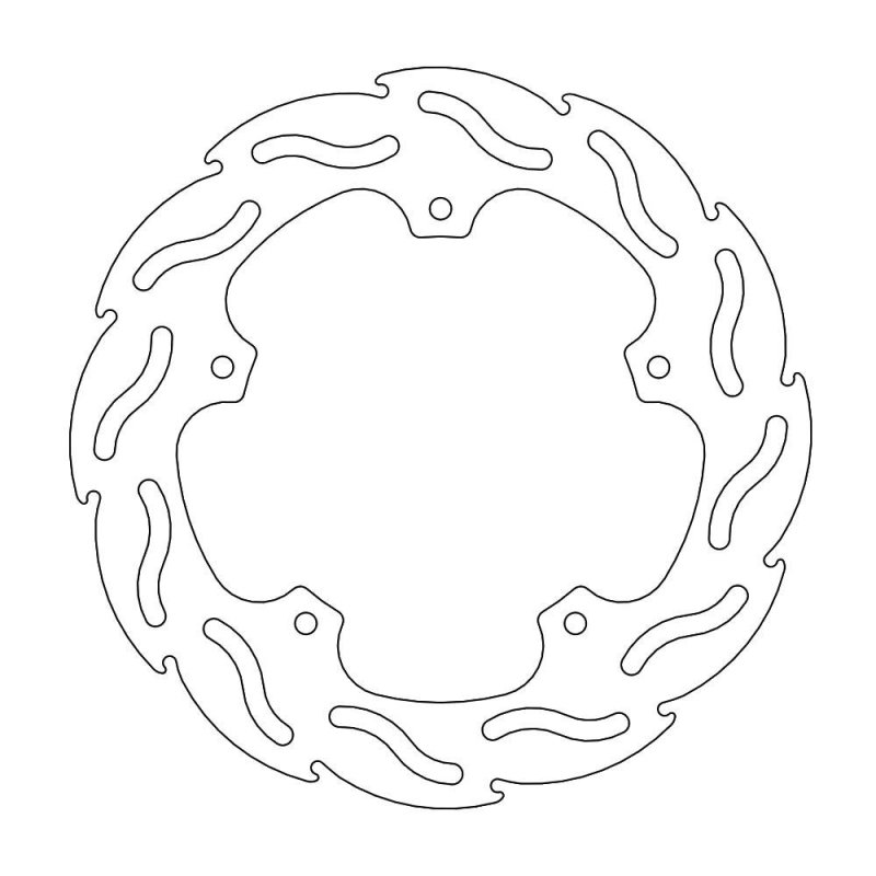 Moto-Master Flame Bremsscheibe Hinten 110354