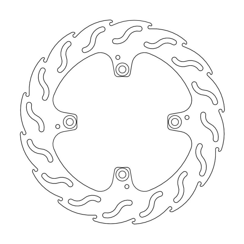 Moto-Master Flame Bremsscheibe Hinten Ducati 110380