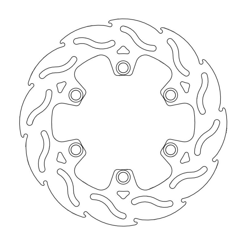 Moto-Master Bremsscheibe Flrr Kawkdx125/25 110385