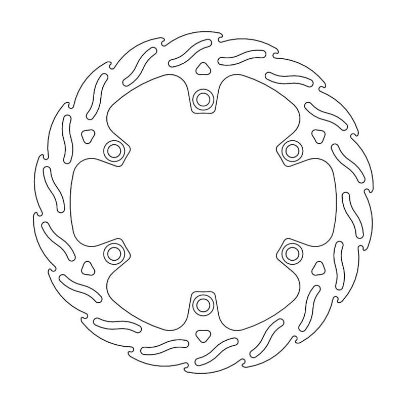 Moto-Master Bremsscheibe Vorne Flame Vigor 110394