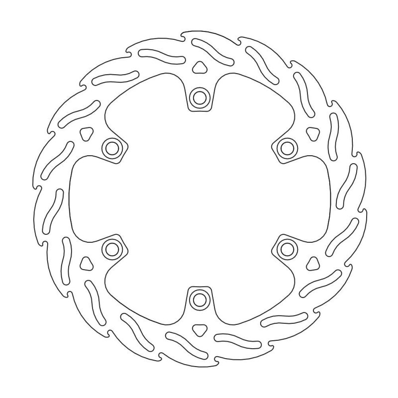 Moto-Master Bremsscheibe Vorne Flame R Ho/Tr 110401