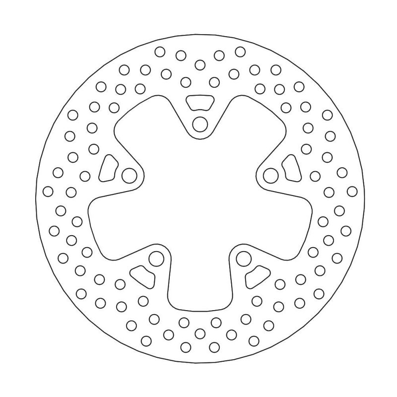 Moto-Master HALO Bremsscheibe hinten 110457