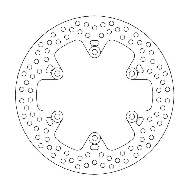 Moto-Master HALO Bremsscheibe hinten 110460
