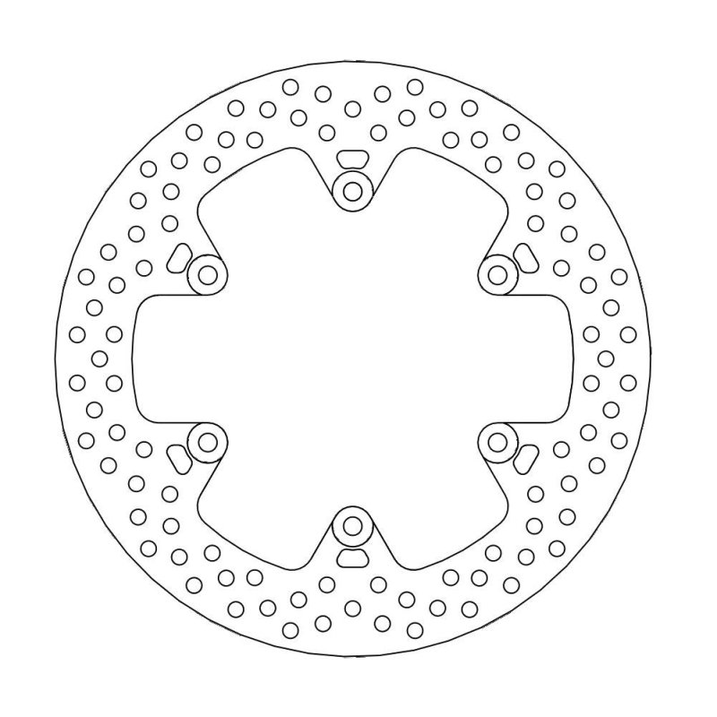 Moto-Master HALO Bremsscheibe hinten 110480