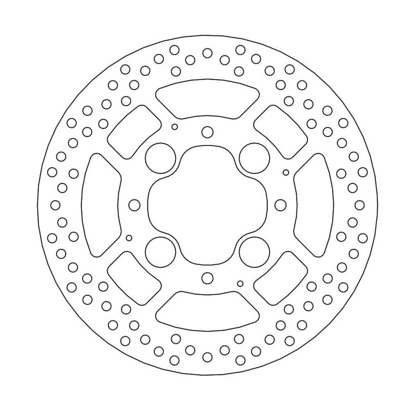 Moto-Master HALO Bremsscheibe hinten 110492