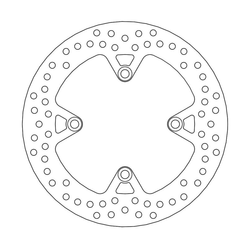 Moto-Master Halo Bremsscheibe Hinten Tiger 1050 110525