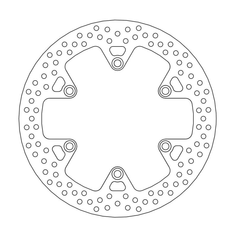 Moto-Master Halo Bremsscheibe Vorne Fix 110543