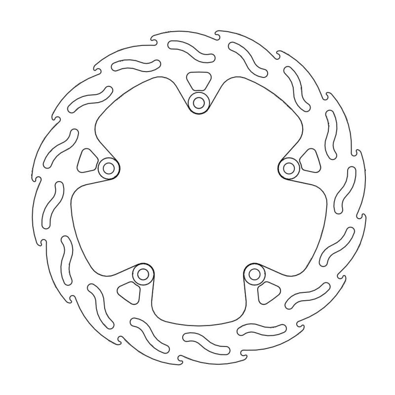 Moto-Master Bremmscheibe Flame Vorne Fix Righ 110556