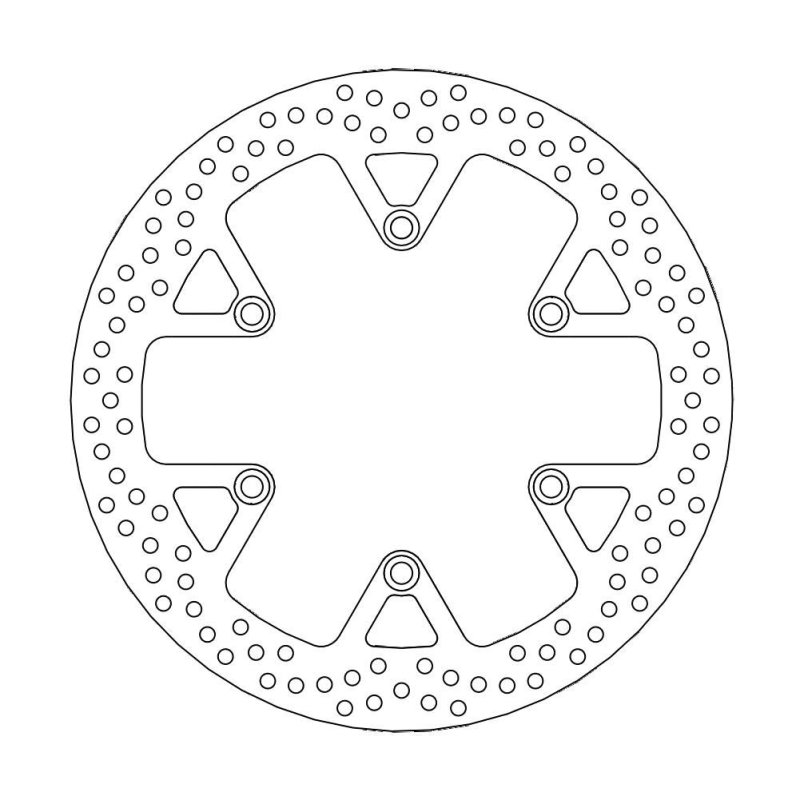Moto-Master Bremsscheibe Fix Round L/R 110560
