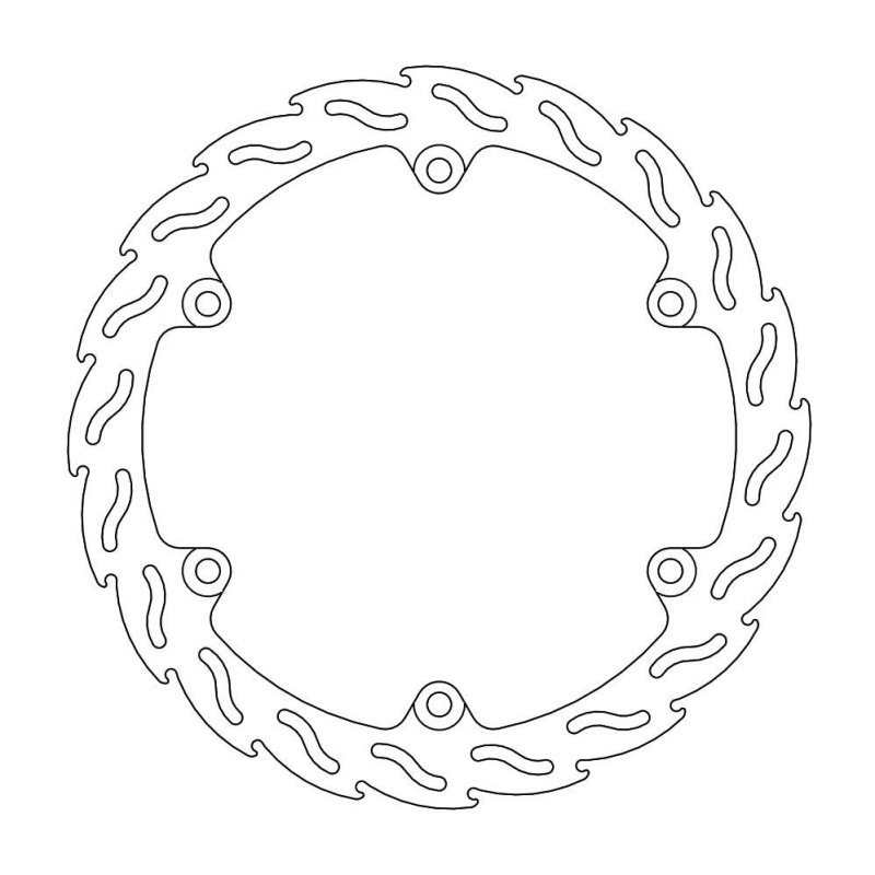 Moto-Master Bremmscheibe Flame Vorne Fix 110581