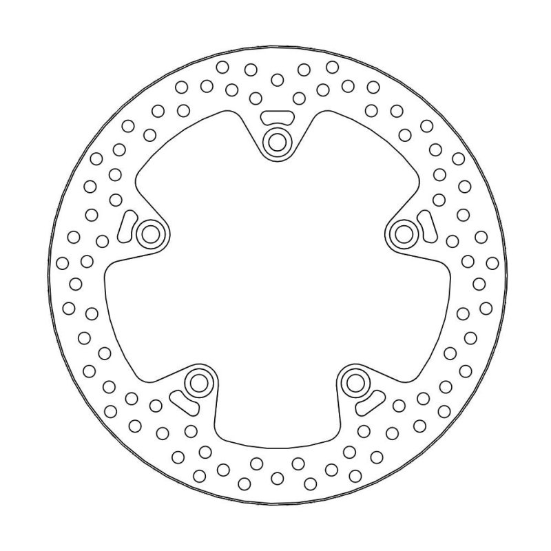 Moto-Master Halo Bremsscheibe Hinten Fix 110584