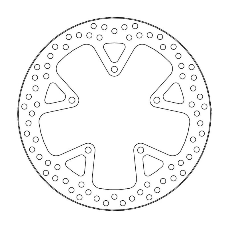 Moto-Master Halo Bremsscheibe Vorne Fix Links 110588