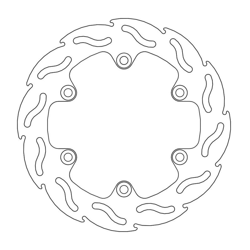 Moto-Master Bremmscheibe Flame Hinten Fix 110589